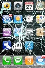 iPhone 3GS cassé